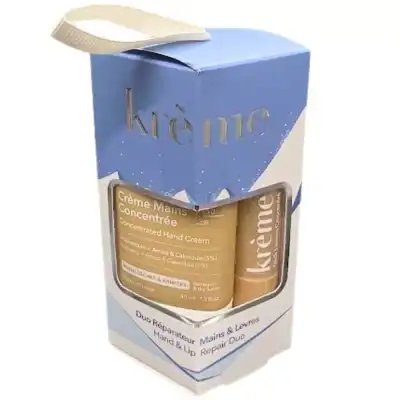 Krème Coffret Duo Réparateur Mains Lèvres à BIGANOS