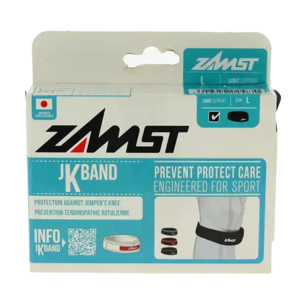 Zamst Jk-band Genouillère Velcro Compression Zone L