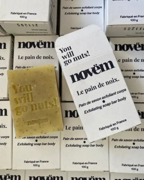 Novëm Le Pain De Noix Savon Solide Exfoliant Corps 100g