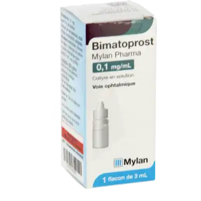 Bimatoprost Viatris 0,1 Mg/ml, Collyre En Solution à CHASSE SUR RHÔNE