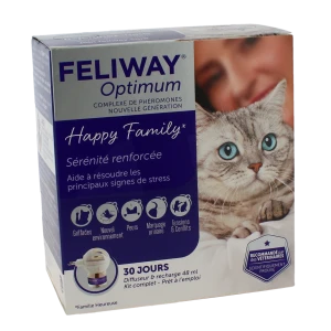 Feliway Optimum Kit Complet Sol Ext Fl/48 Ml