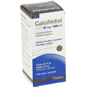 Calcifediol Gerda 15 Mg/100 Ml, Solution Buvable En Gouttes