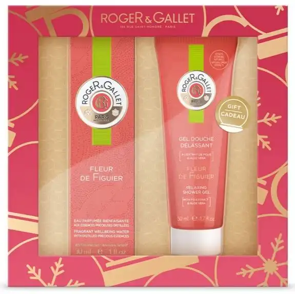 Roger & Gallet Fleur De Figuier Eau Fraîche + Gel Douche Coffret