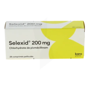 Selexid 200 Mg, Comprimé Pelliculé