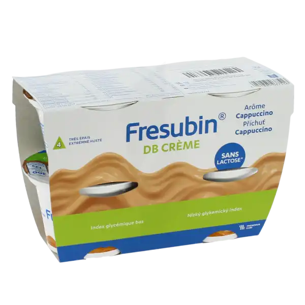 Fresubin Db Crème Nutriment Cappuccino 4pots/200g