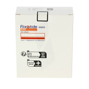 Flixotide Diskus 250 Microgrammes/dose, Poudre Pour Inhalation En Récipient Unidose