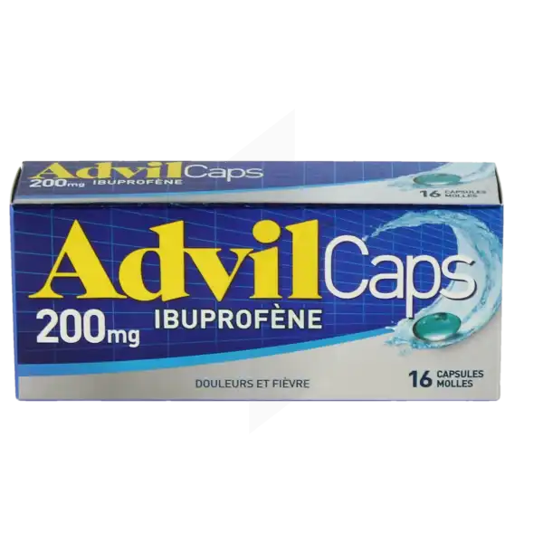 Advilcaps 200 Mg, Capsule Molle