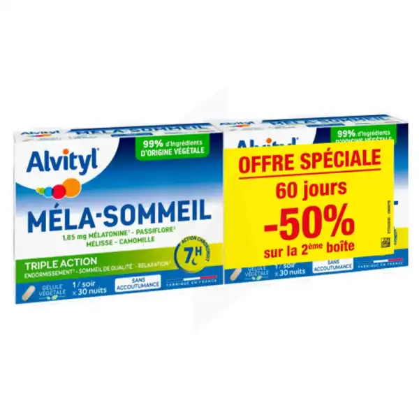 Alvityl Méla-sommeil Gélules 2b/30