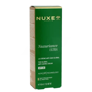 Nuxe Nuxuriance Ultra Spf30 Crème Jour Anti-âge Global Tube Pompe De 50 Ml