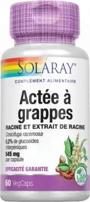 Solaray Actee A Grappes 60 Capsules à MARIGNANE