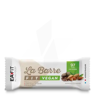 Eafit Barre Vegan Chocolat Amande 28g à La Seyne sur Mer
