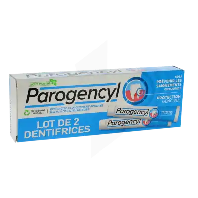 Parogencyl Dentifrice PrÉvention Gencives 2 Tubes De 75 Ml à AUDENGE