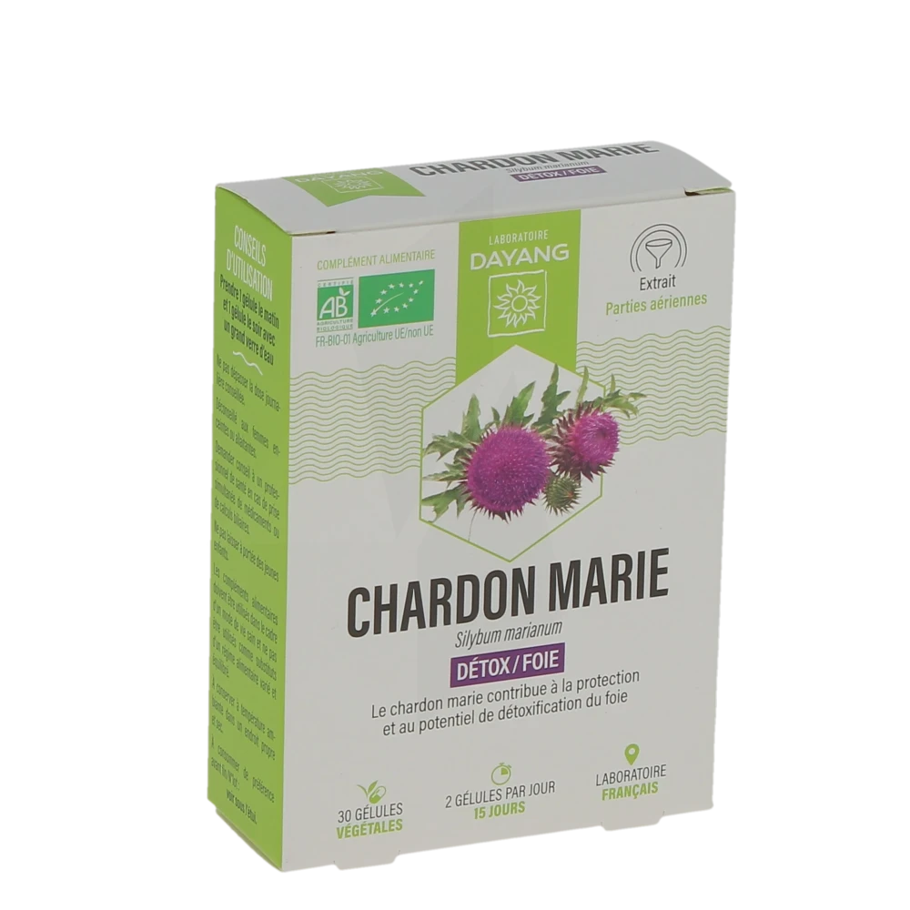 Dayang Phytotherapie Chardon Marie Bio Gél B/30