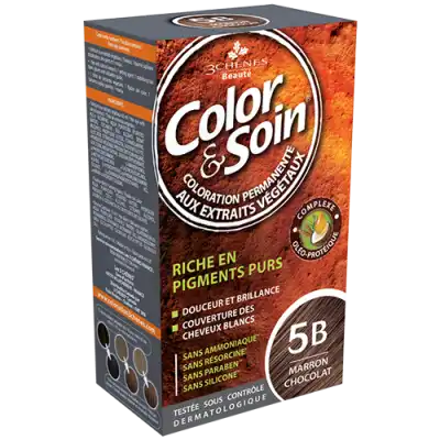 Acheter COLOR&SOIN Kit coloration permanente 5B marron chocolat à TOULON