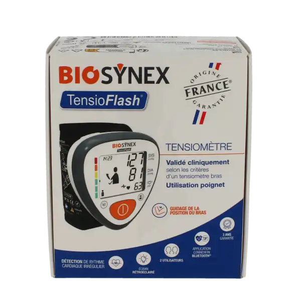 Biosynex Tensioflash Tensiomètre électronique Poignet B/1