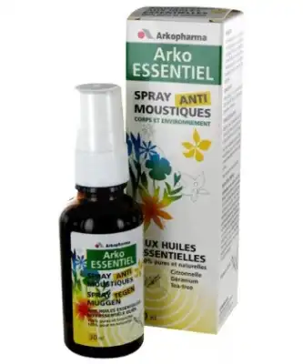 Arko Essentiel Spray Atmosphérique Anti-moustique Fl/30ml à BOUILLARGUES