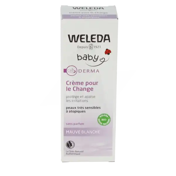 Weleda Crème Pour Le Change Mauve Blanche T/50ml