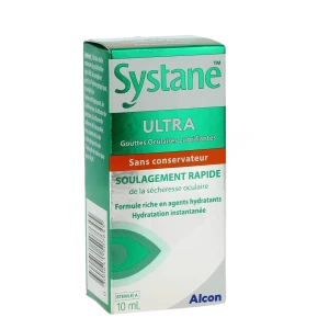 Systane Ultra Solution Oculaire Lubrifiante Falcon De 10 Ml