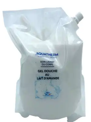 Aquatherm Gel Douche Lait D'amande 1l Recharge à La Roche-Posay