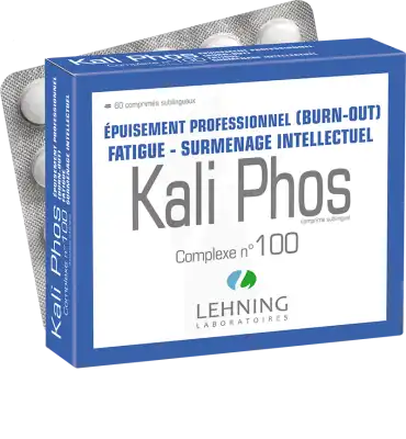 Lehning KALI PHOS COMPLEXE N°100 Comprimés sublinguals Plq/60