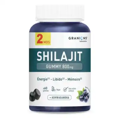 Granions Gummies Shilajit 800 Mg Gomme Pilulier De 60 à AIMARGUES