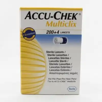 Accu Chek Multiclix Lancette B/204 à CHAMPAGNOLE