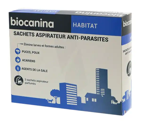 Biocanina Ecologis Aspirateur Sachet Anti-parasites B/3