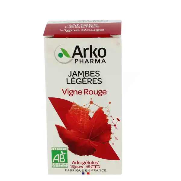 Arkogélules Vigne Rouge Bio Gélules Fl/45