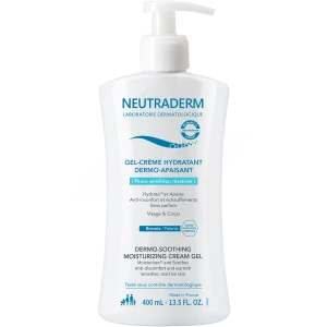Neutraderm Gel Crème Hydratant Dermo-apaisant Fl Pompe/400ml
