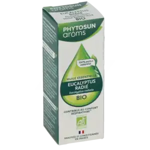 Phytosun Aroms Huile Essentielle Bio Eucalyptus Radiata 10ml à Mont-de-Marsan