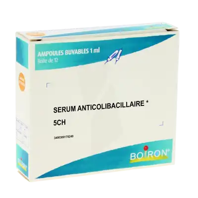 Boiron Serum Anticolibacillaire * 5ch Solution Buvable En Ampoules Boîte De 12 Ampoules à SAINT-CYR-SUR-MER