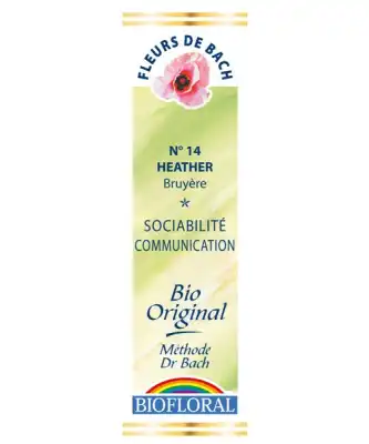 Biofloral Fleurs De Bach N°14 Heather Elixir à Clermont-Ferrand