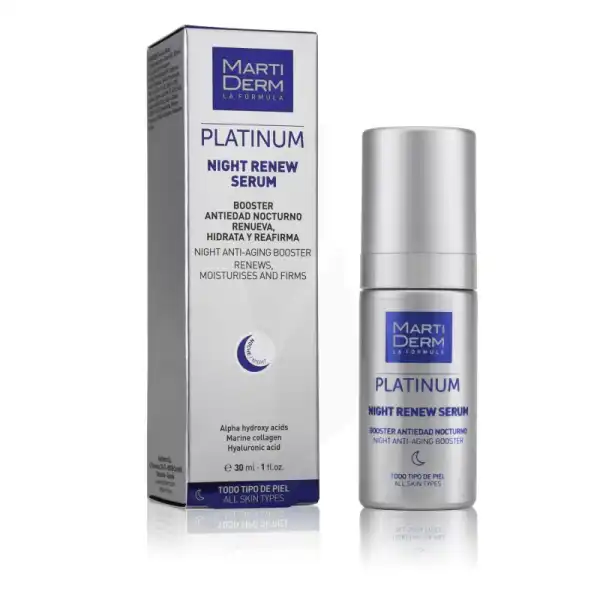 Martiderm Platinum Night Renew Serum 30ml