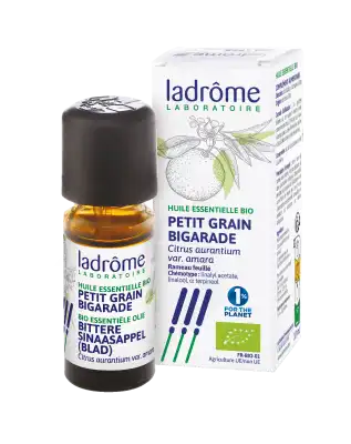 Ladrôme Huile Essentielle Petit Grain Bigarade Rameau Feuille 10ml à BOURG-SAINT-MAURICE