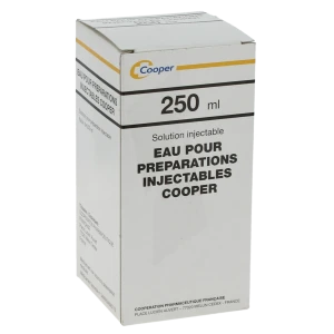 Eau Pour Preparations Injectables Cooper, Solution Injectable