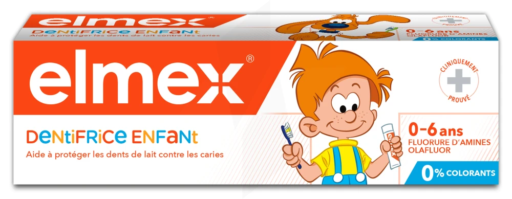 Dentifrice Elmex enfant - 50ml