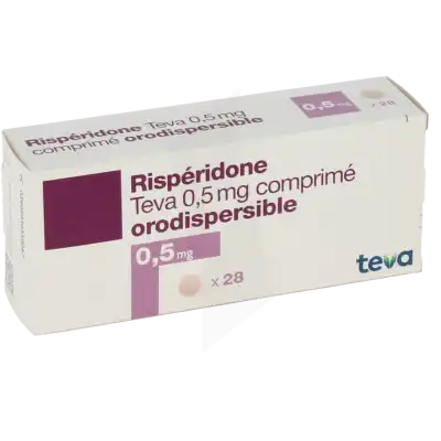 Risperidone Teva 0,5 Mg, Comprimé Orodispersible à TOULOUSE