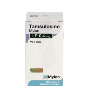 Tamsulosine Viatris L.p. 0,4 Mg, Gélule à Libération Prolongée