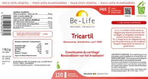 Be-life Tricartil Gélules B/120