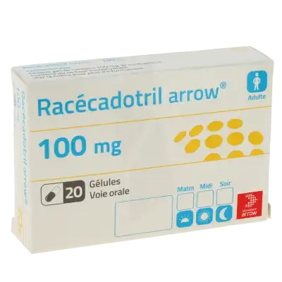 Racecadotril Arrow 100 Mg, Gélule à MONTEUX