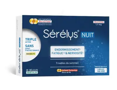 Sérélys Nuit Gélules B/30 à Mérignac