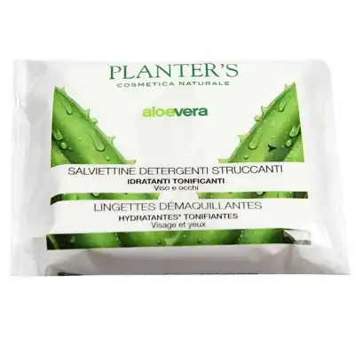 Planter's Lingettes Démaquillante Aloe Vera X20 à Fronton