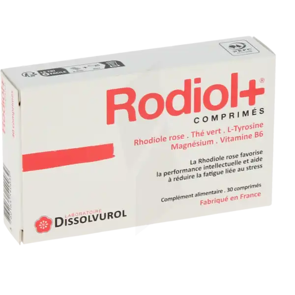 Dissolvurol Rodiol+ Comprimés B/30