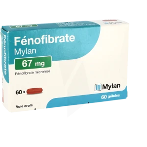 Fenofibrate Viatris 67 Mg, Gélule