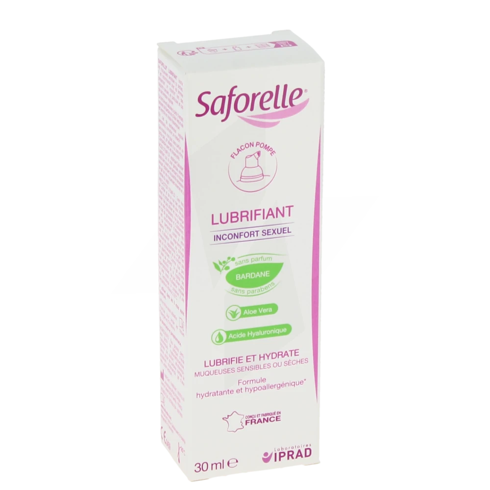 Saforelle Lubrifiant Gel Lubrifiant Usage Intime 30ml