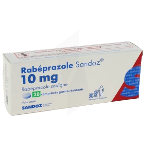 Rabeprazole Sandoz 10 Mg, Comprimé Gastro-résistant