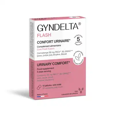 Gyndelta Flash Gélules B/10 à VILLERS-LE-LAC
