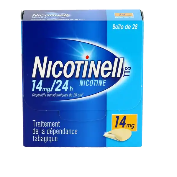 Nicotinell Tts 14 Mg/24 H, Dispositif Transdermique