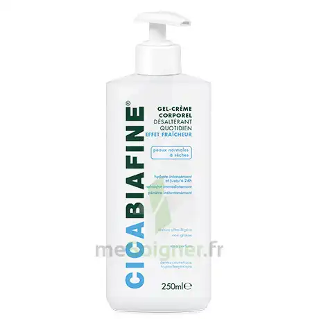 Cicabiafine Gel Crème Désaltérant Quotidien 2fl Pompe/400ml