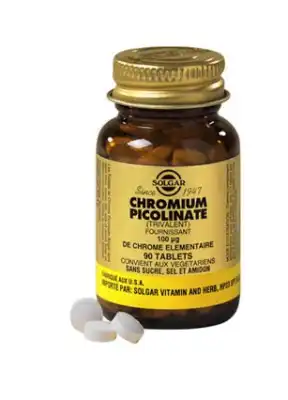 SOLGAR CHROMIUM PICOLINATE